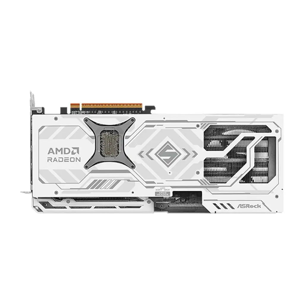 ASRock Radeon RX 9070 XT Steel Legend OC 16GB GDDR6 Triple Fan Graphics Card RDNA 4 PCIe 5.0 ASRock Radeon RX 9070 XT Steel Legend OC 16GB GDDR6 Triple Fan Graphics Card RDNA 4 PCIe 5.0